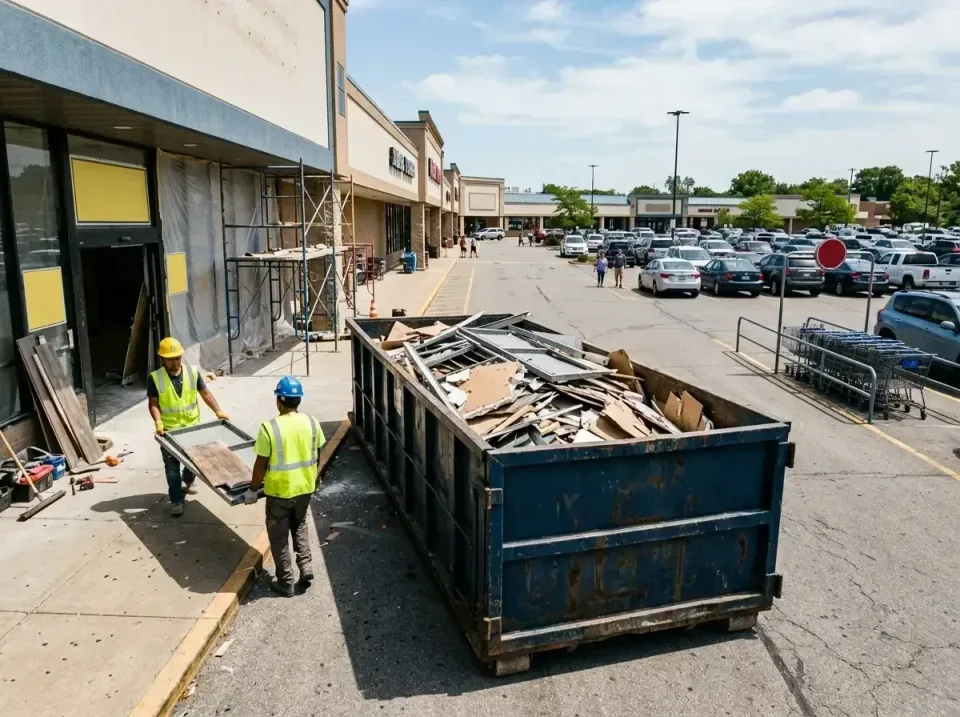 retail-store-renovation-debris-003 — frequently asked questions, Roll-off Dumpster Rentals in Kensington, MD